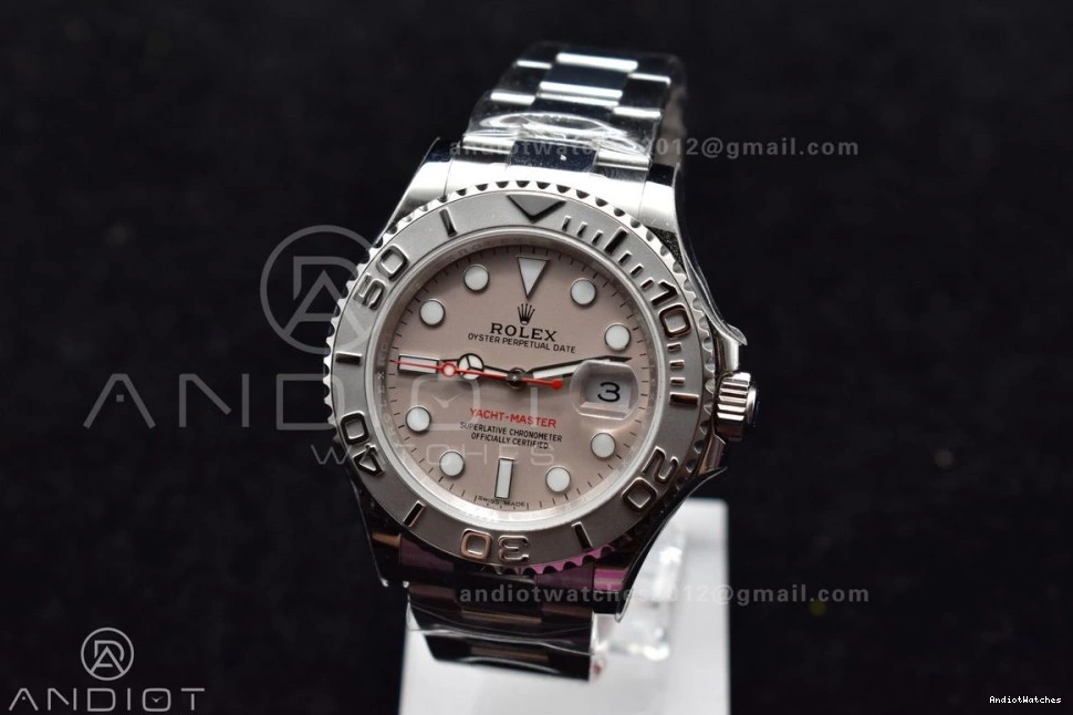Yacht-Master A 1208 Carnation Bracelet Dial GSF Best SS 1:1 116622 on Edition Effortless 0514